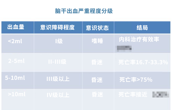 脑干出血