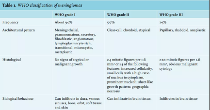 脑膜瘤分级