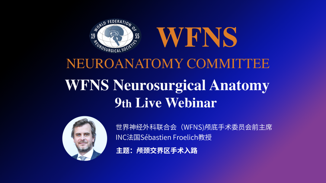 国际神经外科联合会（WFNS)解剖委员会 福教授在线课程回顾
