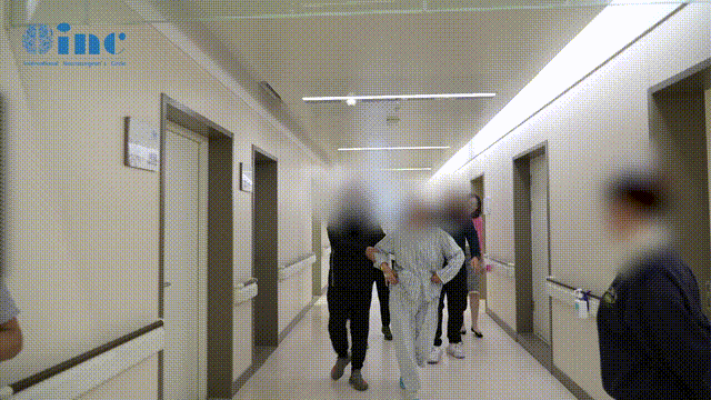 ▼基底节海绵状血管瘤巴教授示范手术后2天