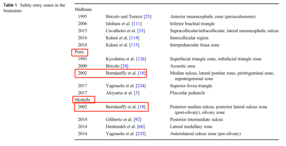 《The brainstem and its neurosurgical history》