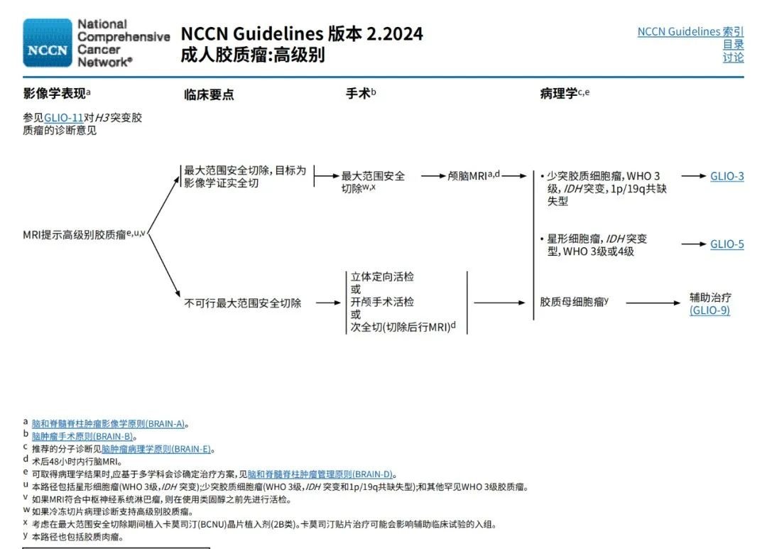 美国国立综合癌症网络（NCCN）指南