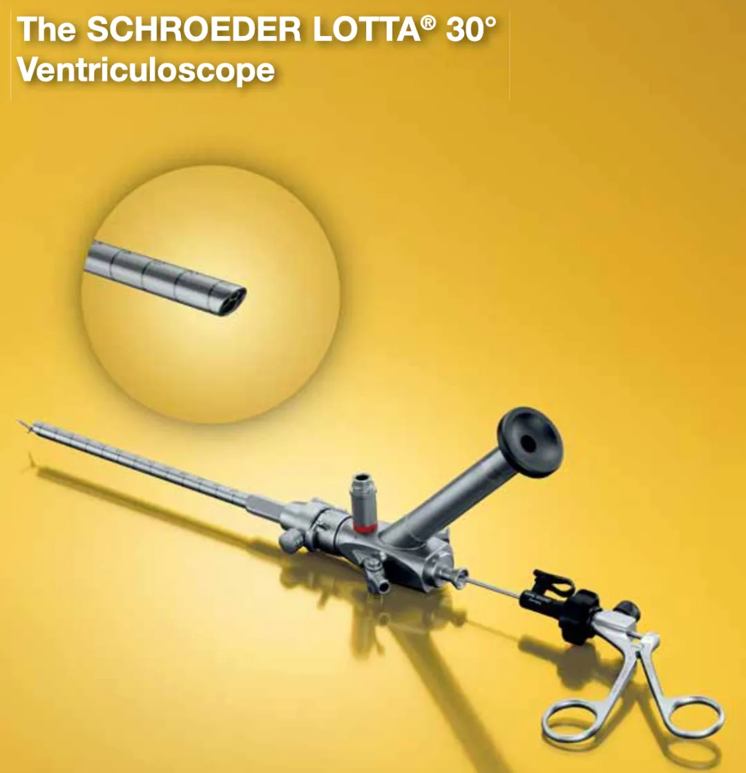 The SCHROEDER LOTTA®30° Ventriculoscope