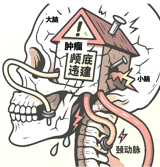 颅底肿瘤手术风险高？看国际大咖如何用开颅 + 内镜 “立体战术” 精准围剿