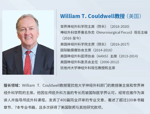 Couldwell教授：学术沙龙即将开启