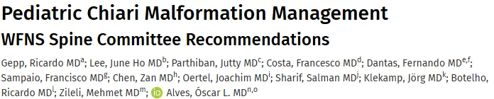 无论是国际指南还是专家共识,都建议有/无症状的Chiari畸形患者尽早手术。