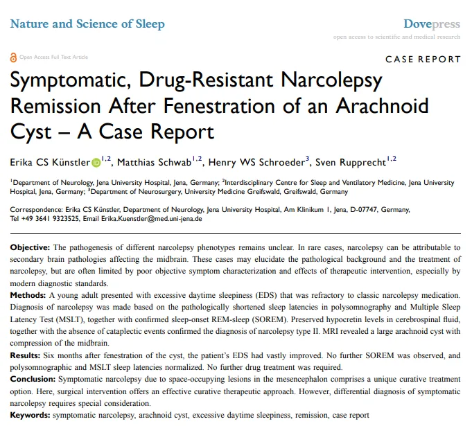 “孩子为啥总睡不醒?脑子里的囊肿,让他10年青春困于睡梦