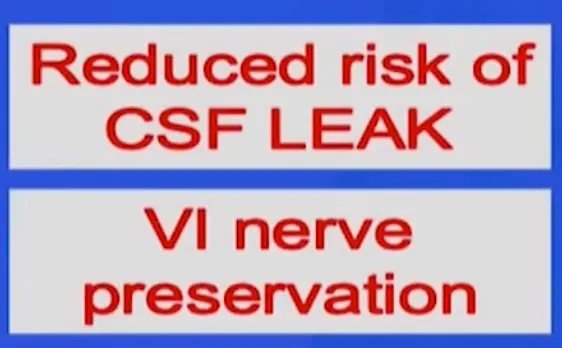 手术两大注意点:降低脑脊液漏风险,保护外展神经(CN VI)