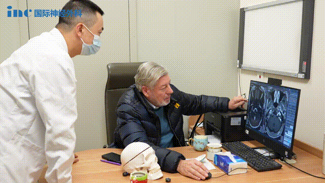 INC巴教授苏州行：今日完成高难度丘脑手术后，又迎9岁菲律宾脑干肿瘤小勇士