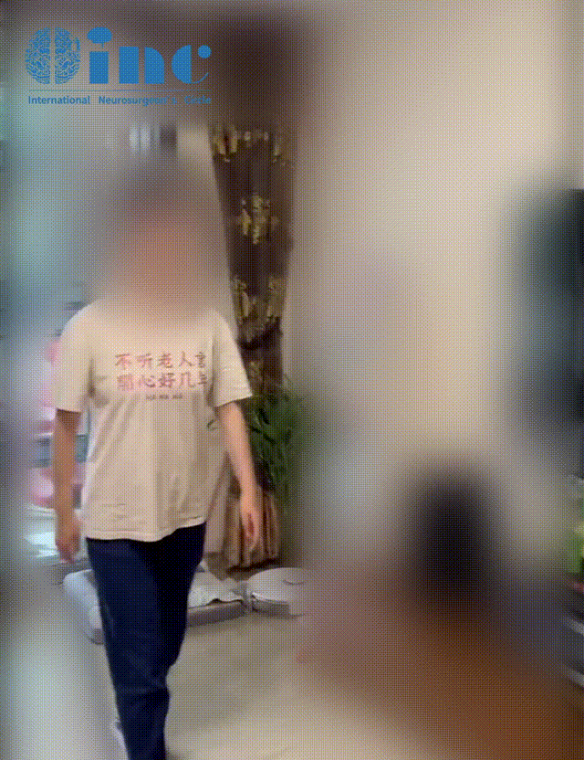 镜头里的她行走自如，说话时眉眼带笑，活泼的模样完全看不出三个月前刚经历过一场高难度的脑部手术。