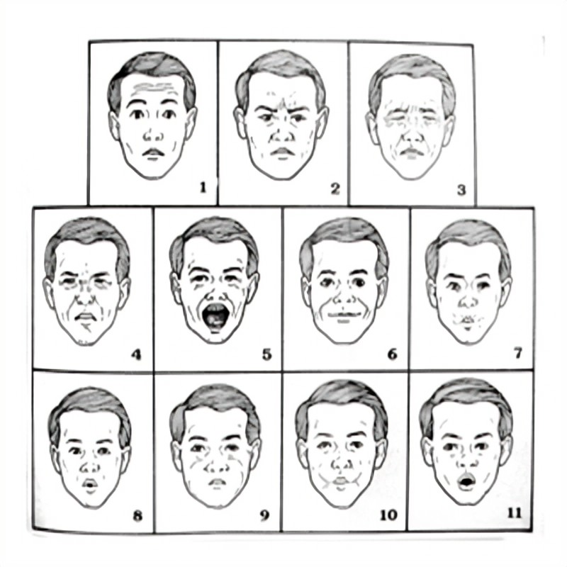 面瘫康复运动参考