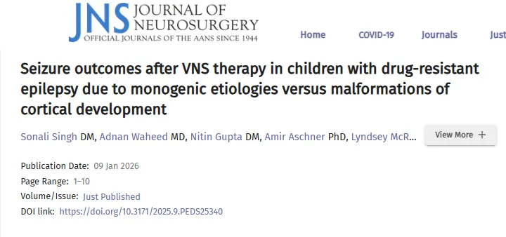 单基因病因与皮质发育畸形所致的药物难治性癫痫患儿在VNS治疗后的癫痫发作结局