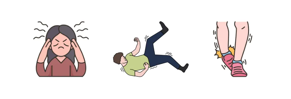 患者可表现为癫痫、出血、局灶性神经功能缺损及 / 或非特异性头痛。