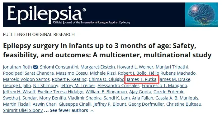Epilepsy surgery in infants up to 3 months of age: Safety,feasibility,and outcomes:A multicenter,multinational study