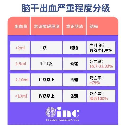 脑干出血严重程度分级