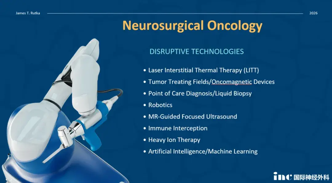 Neurosurgical Oncology  DISRUPTIVE TECHNOLOGIES