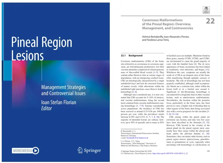 Cavernous Malformations of the Pineal Region: Overview,Management, and Controversies